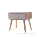 2021 Hot Sale Rattan Drawer Nightstand Contains Drawer Bedroom Night Table Storage Cabinet